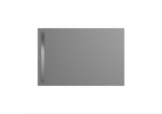Kaldewei Duschwanne NEXSYS 2616 90x110cm, bodeneben, Perl-Effekt, grey40