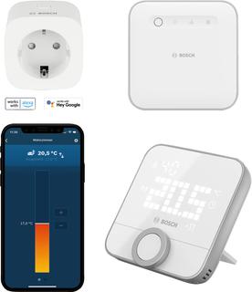 BOSCH Einzelraumregelung Starterset Elektrohz., Controller, RaumTHM, Zw.st.