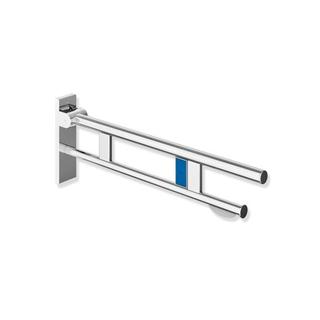 HEWI Stützklappgriff System 900 Ausl. 750mm, ES vc, li, WC-Paph/F-SA
