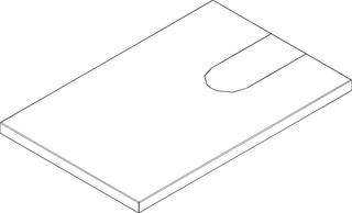 BOSCH Ersatzteil TTNR: 8738206785 Abdeckung oben rechts