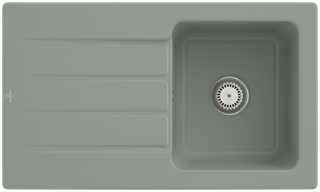 V&B Spüle Architectura 50 m Abl.garn, Hand., m green CeramicPlus