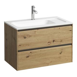 Laufen Waschtischunterschrank MEDA 77,2 x 50,4 x 44,2 cm, 2 Schubladen