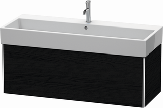 DU WTU XSquare 397x1184x460mm 1 Auszug, Eiche Schwarz ES Nussb