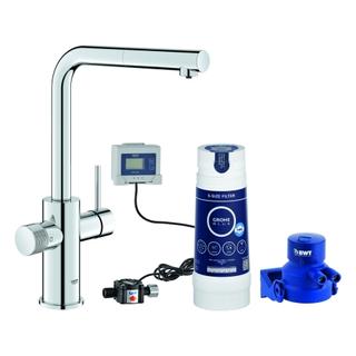 GROHE SPT-EHM Blue Pure Minta L-Ausl., St K, S Filt, ziehbar M-Ausl, c
