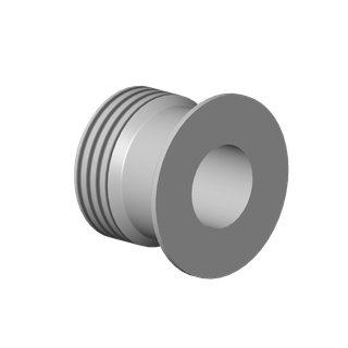 DO Hülse ERSATZTEILE 091701210 D 29 x 21 mm Schwarz matt