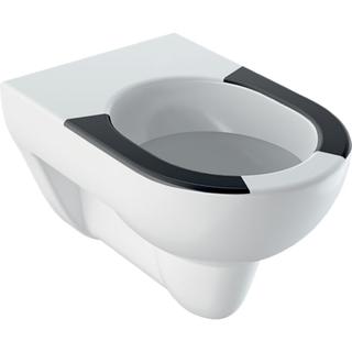 Geberit Wand-Tiefspül-WC Renova 6/5 l, mit gekennzeichneten Sitzflächen