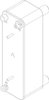 BOSCH Ersatzteil TTNR: 8733703174 Verflüssiger B26-60