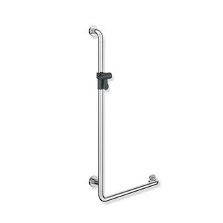 HEWI Winkelgriff Warm Touch 1100x600mm, anthr, m Brauseha., PA vc