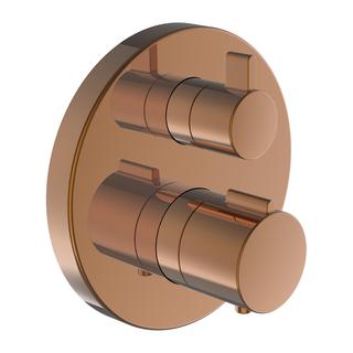 Laufen Fertigmontageset Twintherm UP-2-Griff-Wannen-Thermostat, Roségold