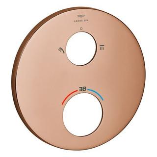 GROHE Rosette 49246 rund für THM-Fertigmontagesets warm sunset