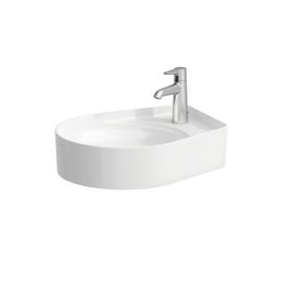 Laufen Waschtisch-Schale VAL 50x40cm, o. ÜL, mit Hahnloch, weiß LCC