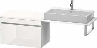 Duravit WT-Unterschrank Com DuraStyle 80x47,8cm, gra m/bas ma, f Kons, 1 Ausz.