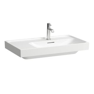 Laufen Waschtisch MEDA 80x46cm, ubf., Ab li, m ÜL, 1 Hahnl., we