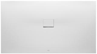 V&B Duschwanne Squaro Infinity 170x90x4cm, br., Eck-Einb li gg Wa, Qua.