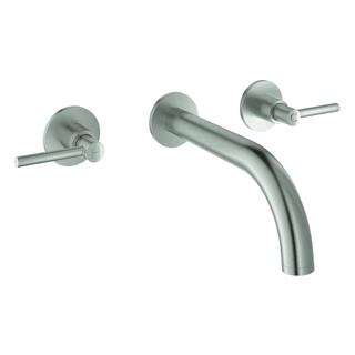 GROHE Waschtisch-3-Loch-Armatur Atrio 1/2", m Hebelgr., Wd-mont., supersteel