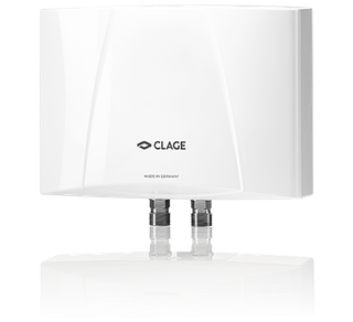 Clage Klein-Durchlauferhitzer-Übertisch M7-O 6,5kW, 400V, Fest. 16 A, hydr. gest
