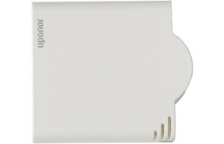 Uponor Funk-Raumfühler Radio T-54 24 V, mit Inneneinstellung, weiß