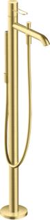 hansgrohe Fertigmontageset Axor Uno WA-EHM, bodensteh., m Bü-G, brush. br