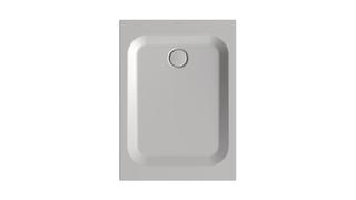 Duschwanne BetteUltra 8729 110x80x3,5cm, Wannenträger, dust