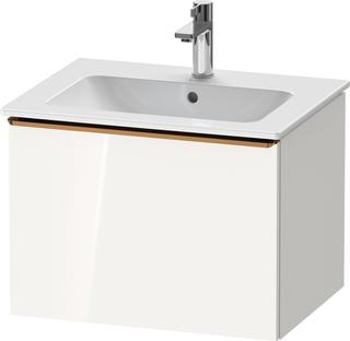 Duravit Waschtisch-Unterschrank D-Neo 61x46,2cm, b geb/we hgl, 1 Ausz., wandh
