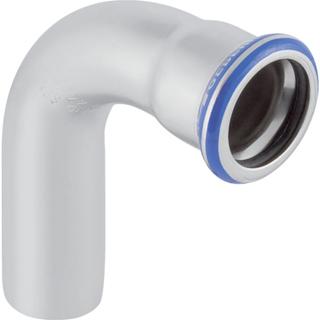 Geberit Bogen Mapress d 15mm, 90G, mit Einschubende, Edelstahl