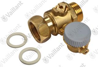 VA Hahn, Wartungshahn links Vaillant-Nr. 0020100823