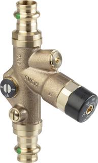 Zirkulationsregulierventil Easytop S/E 2281.7 thermostatisch, mit SC-Contur, Siliziumbronze