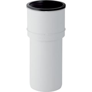 Geberit WC-Anschlussstutzen Silent PP DN 100, schallopti., m Deckel, weiß