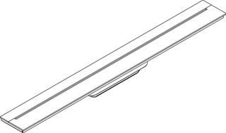hansgrohe Duschrinne AXOR Drain 700 mm, Fertigset, zur Wandmontage