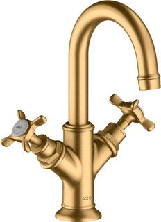 hansgrohe 2-G-WT-Armat 160 Axor Montreux m KrG, Zugst.Abl.Gar., f HWB, brush. br