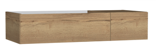 AQ117 WTU 2 Auzüge PTO Links 240x1120x490mm, F: Baltic Blau Matt