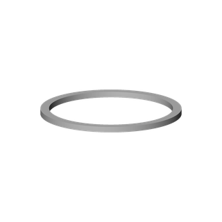 DO Dichtung EPDM 70 Ersatzteile 091405037 49,0 x 43,0 x 2,0 mm