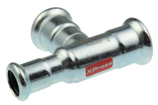 AIPS T-Stück VSH XPress C1415/C1416 22x15x15mm, C-St., EPDM-O-Ring, M-Kontur