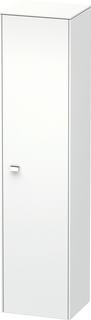 Duravit Hochschrank Brioso 42x36x177cm, Tür rechts, chrom/weiß matt