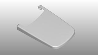 VitrA Ersatzteil-Set V-Care Prime, Sitzdeckel Thermopl., we hgl
