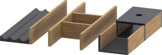 Duravit Einrichtungssystem Universal Set 325x271x55mm, natur Oa solid, f WTU
