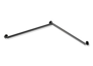 HEWI Duschhandlauf System 900 d:32, li, W1/W2=947mm, SW-chrom glänzend