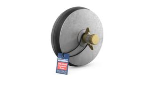 Crassus Schnellverschlussstopfen CSV 150, 148-165mm, 0,5 bar, Aluminium