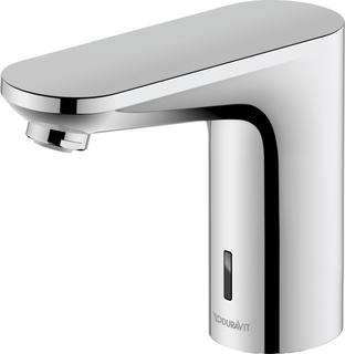Duravit Infrarot-WT-Armatur Sensor 1 Batterie, Ausladung 122mm, chrom