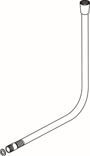 IS Schlupf-Brauseschlauch 1/2Xm15X1 175cm Magnetic Grey