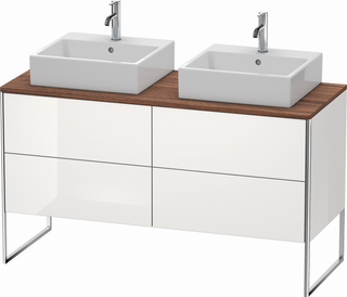 Duravit Waschtisch-Unterschrank XSquare 140x54,8x77,8cm, we hgl, Aho beidseitig