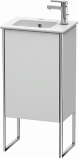 Duravit Waschtisch-Unterschrank XSquare 41x28,9x83,2cm, steh., T. re, we s-matt