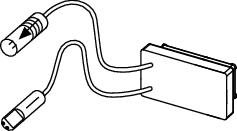 TECE Infrarotsensor 6 V, für Urinal-Elektronik 6 V Batterie