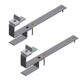 CitrinSolar Dachhakenset 6mm CS 350, 500, 550, für Ziegel