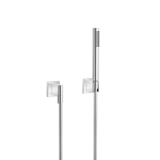Dornbracht Brausegarnitur FlowReduce mit Einzelrosetten, chrom