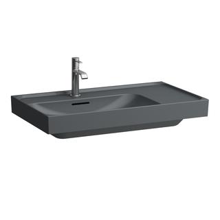 Laufen Waschtisch MEDA 80x46cm, ubf., Ab r, m Ü, 3 HL, graph ma