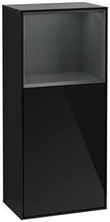 V&B Seitenschrank Wandbeleuchtung Finion 41,8cm, l, LS, Rg md b m La, glo bla Lac