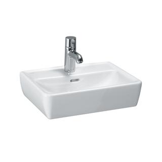 Laufen Handwaschbecken PRO A 45x34cm, Unt. gs, m ÜL, 1 HL, we LCC