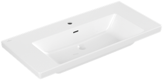V&B Schrank-Waschtisch Subway 3.0 100x47cm, eck., m 1 HL/mit ÜL, weiß