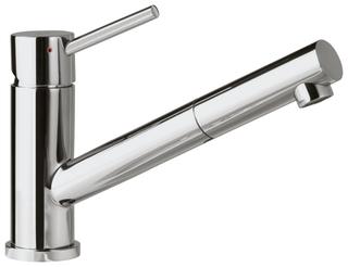 V&B SPT-EHM Como Shower 12,6 l/m., ausziehb, ES massiv, poliert